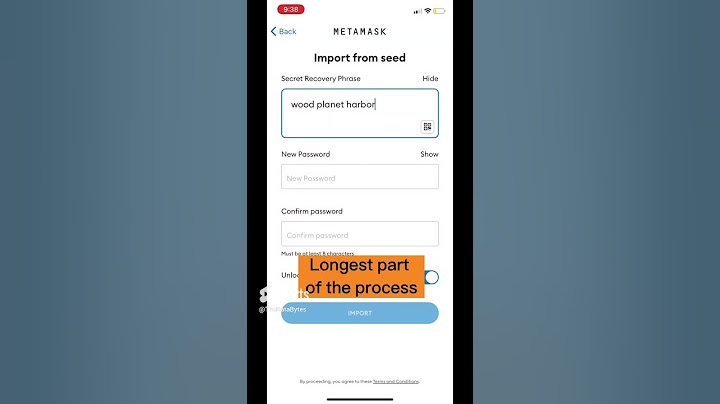 How to Recover MetaMask Hot Wallet with Seed Phrase #crypto#shorts#cryptocurrency #bitcoin