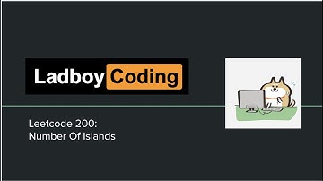 [Leetcode 200] Number of Islands (English) Python | DFS | Ladboy Coding
