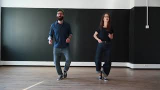 Shag Footwork Variations - Michał and Kasia @ BCN Shag Festival