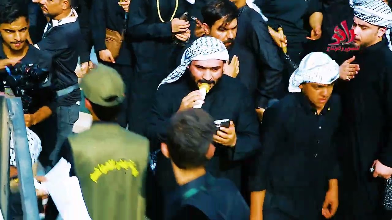 جبار الحريشاوي و محمد العكيلي - كربلاء بين الحرمين 2025 - موكب مدينة أميرالمؤمنين - النهروان 