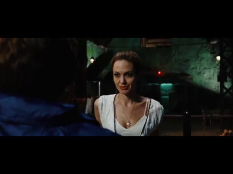 Angelina Jolie in Wanted 2008 | stay away from me! (movie scene 3|9)