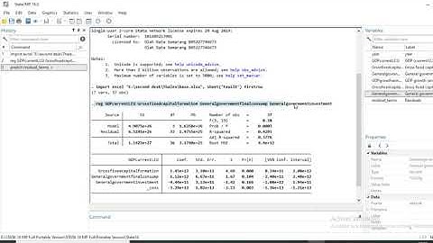 How to run residuals autocorrelation test using STATA