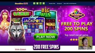 Bonus 200 Free Spins at Gambino Slots With My Code