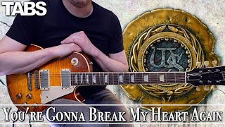 Whitesnake - You&#39;re Gonna Break My Heart Again | Guitar cover WITH TABS |