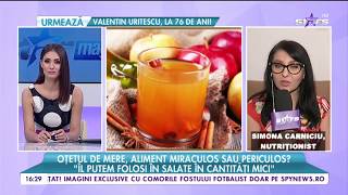 despre beneficiile oțetului de mere pe varicoză