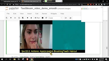 Two-stream Action Recognition Demo (NTUEE NetDB)
