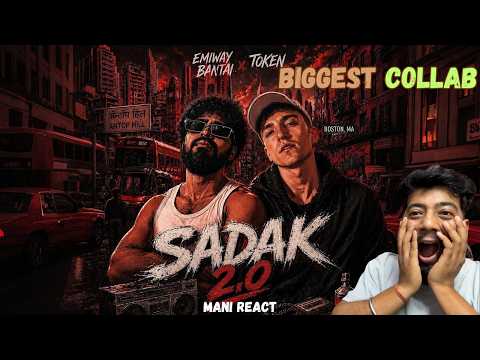 EMIWAY BANTAI X TOKEN - #SADAK 2.0 | PROD BY - PSYIK |REACTION VIDEO| MAANI REAT | #emiway #token
