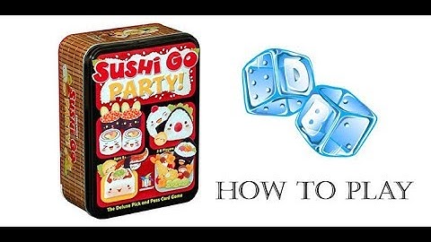 Sushi Go Party - How to Play