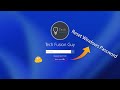 Reset Windows Password | In Windows 8, 10, 11