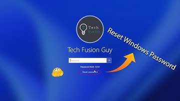 Reset Windows Password | In Windows 8, 10, 11