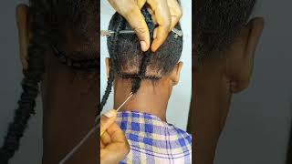 locs installation #braid #tuto #hairstyle