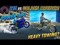 Yamaha R15 vs Golden Bullet (Cruiser) - Heavy Towing Challenge! 😱 | @DrivewithB0008 |