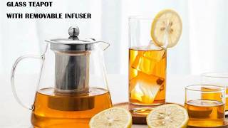 TMOST Glass Teapot with Infuser Tea Pot 950ml/32oz Tea Kettle | Tmost Glass Teapot w/ Infuser Review