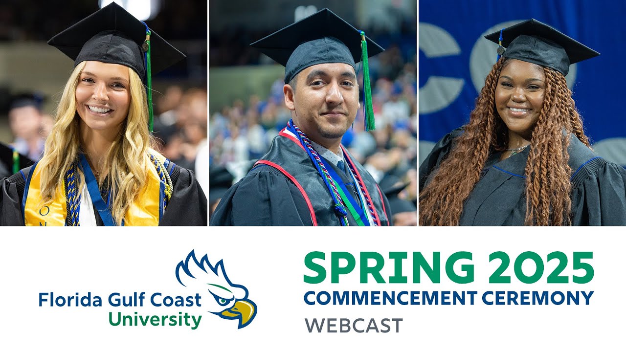 FGCU Spring 2025 Commencement Ceremony 1: Arts & Sciences - YouTube