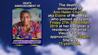 Ann Helen Charles short