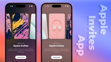 Apple Invites App OnBoarding UI - Infinite ScrollView - Text Renderer - Animations - SwiftUI