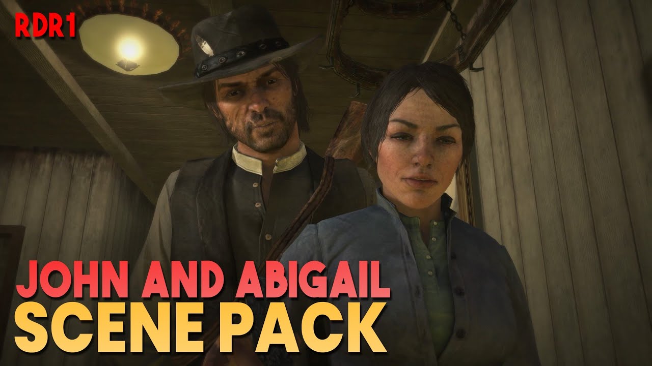John and Abigail Scene Pack || Red Dead Redemption 1 || 1080P, 60FPS ...