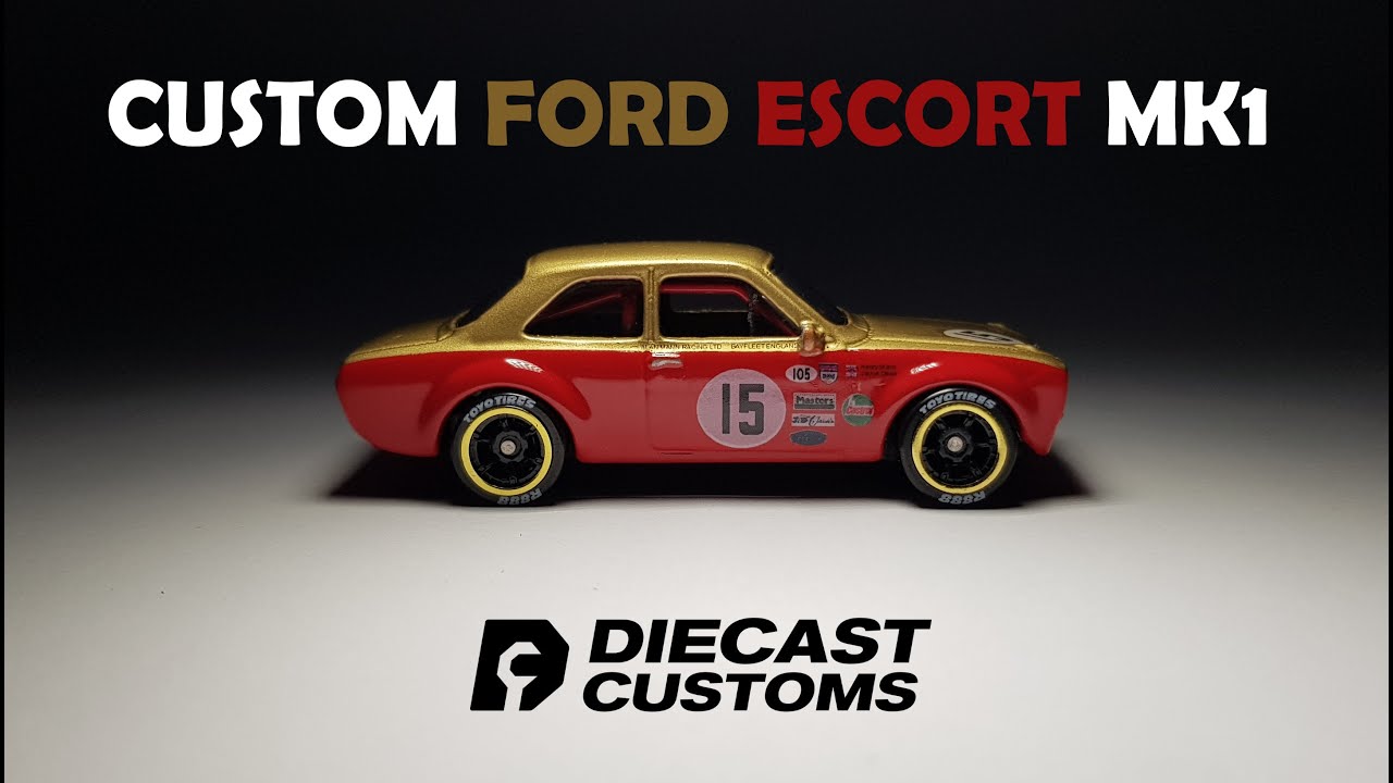 Custom Hot Wheels Racing Escort