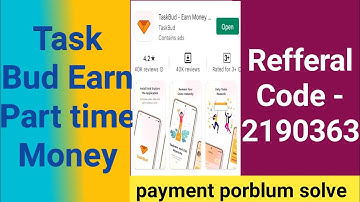 Task Bud #Earn Money Online app Full information Monthly earning 27000+ Money in 4 hours work