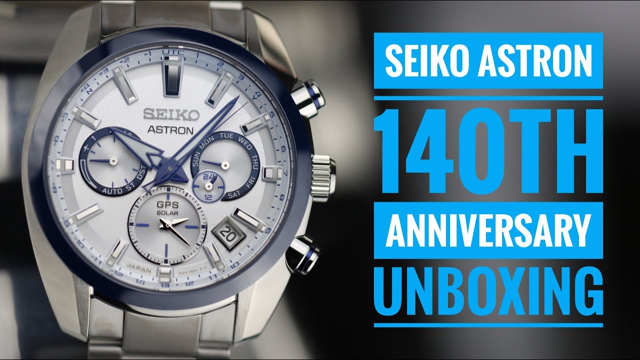 Seiko Astron 140th Anniversary Unboxing SSH093 - YouTube