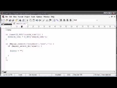 Beginner PHP Tutorial   178   Auto Suggest Application Part 4