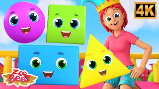 Shapes Song for Kids | Learn 2D & 3D Shapes | Preschool Learning Video
