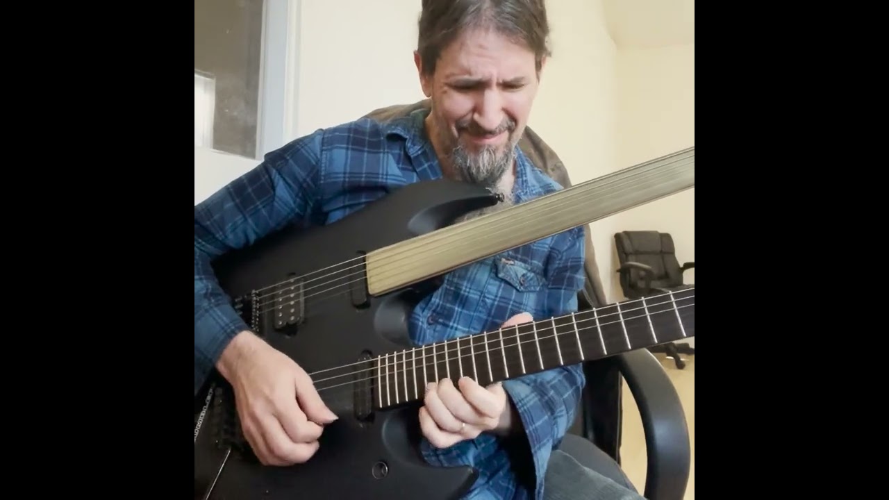 Bumblefoot double sale neck guitar