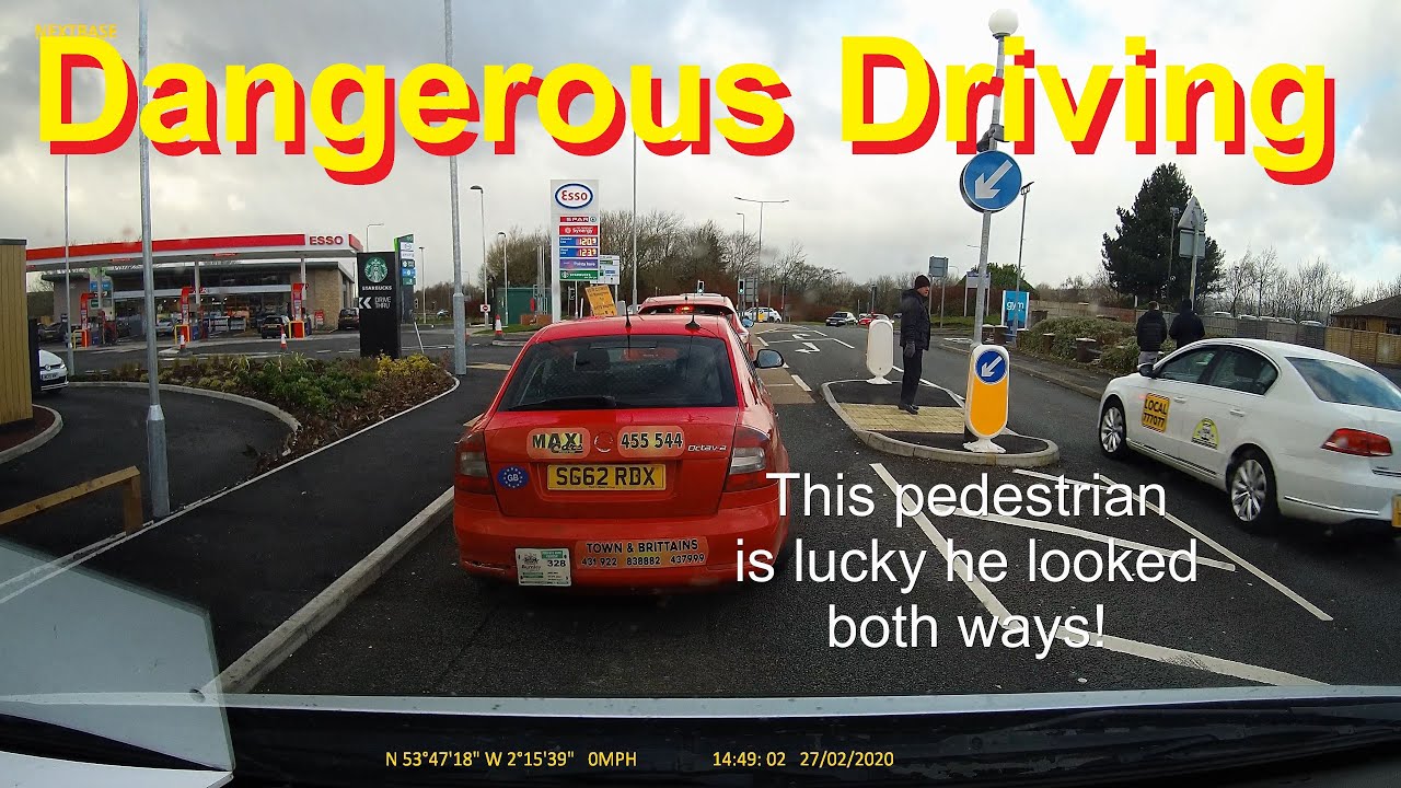 Dangerous driving Idiots going the wrong way round traffic Islands ...