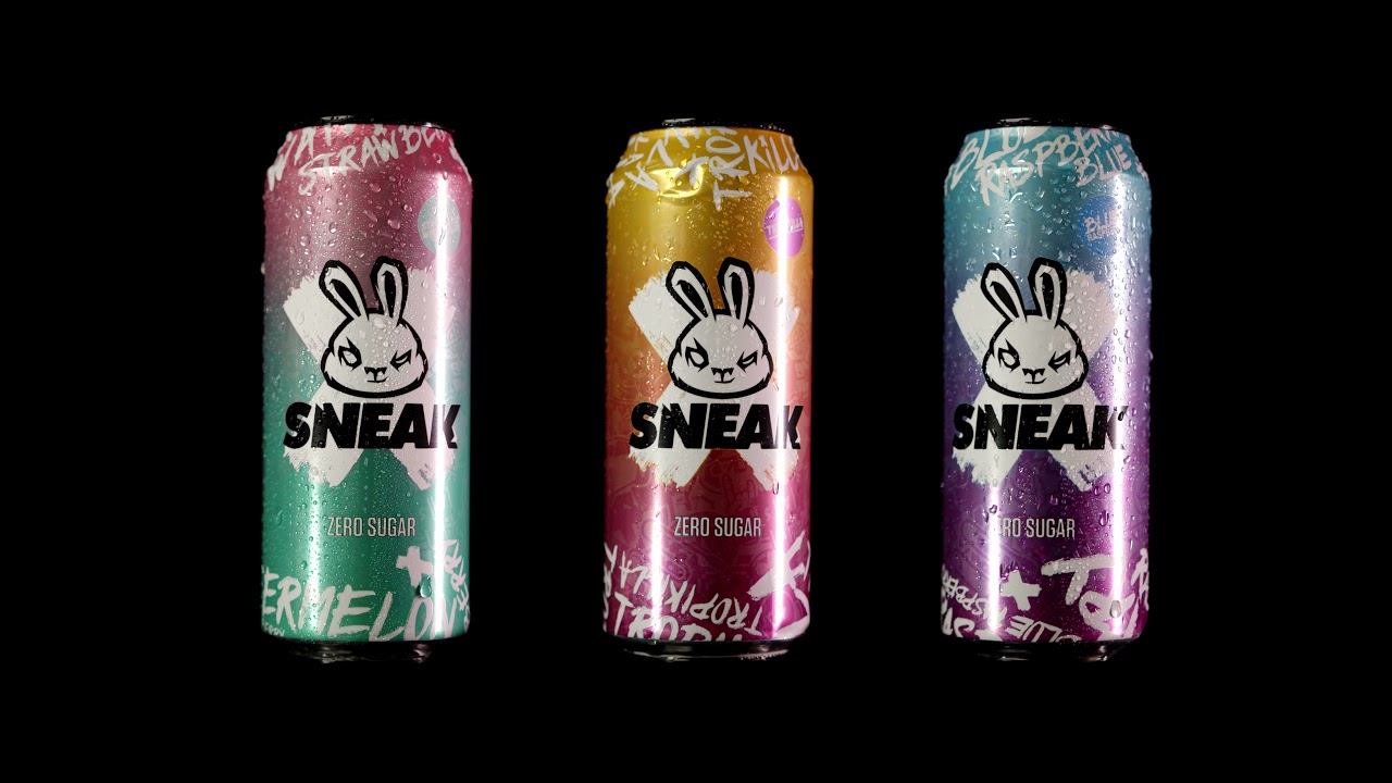 Sneak Energy Cans