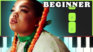 Control - Zoe Wees | BEGINNER PIANO TUTORIAL