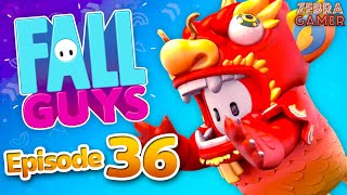 Dragon Dance Costumes! - Fall Guys Gameplay Part 36 - Season 1 Free for All Costume!