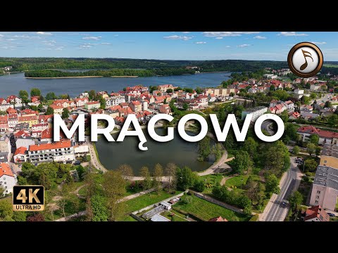 Mrągowo z drona