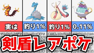 【ポケモン】剣盾で入手が難しすぎる'レアポケモン'15選！【ゆっくり解説】