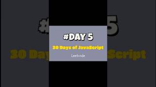Apply Transform Over Each Element in Array || Day 5 of JS || Leetcode Challenges || #javascript#code