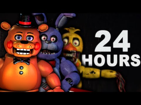 Beating Every FNAF Game in 24 Hours...