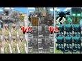 Iron golems vs ravagers vs wardens in mob battle