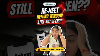 Re NEET Refund Process DELAYED NEET Refund Link? NEET Refund Amount 2026 Process, Refund Portal #nta
