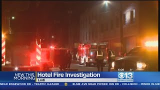38 People Evacuated After Fire At Lodi Hotel