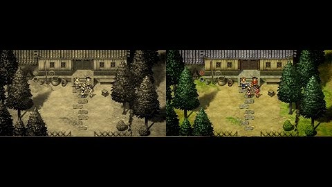 Suikoden 2 HD Remaster: Color Intro Comparison