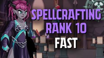AQW - How To Get Rank 10 SpellCrafting Reputation Fast!