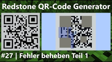 QR-Code Encoder, #27 – Fehler beheben Teil 1 | Minecraft Redstone