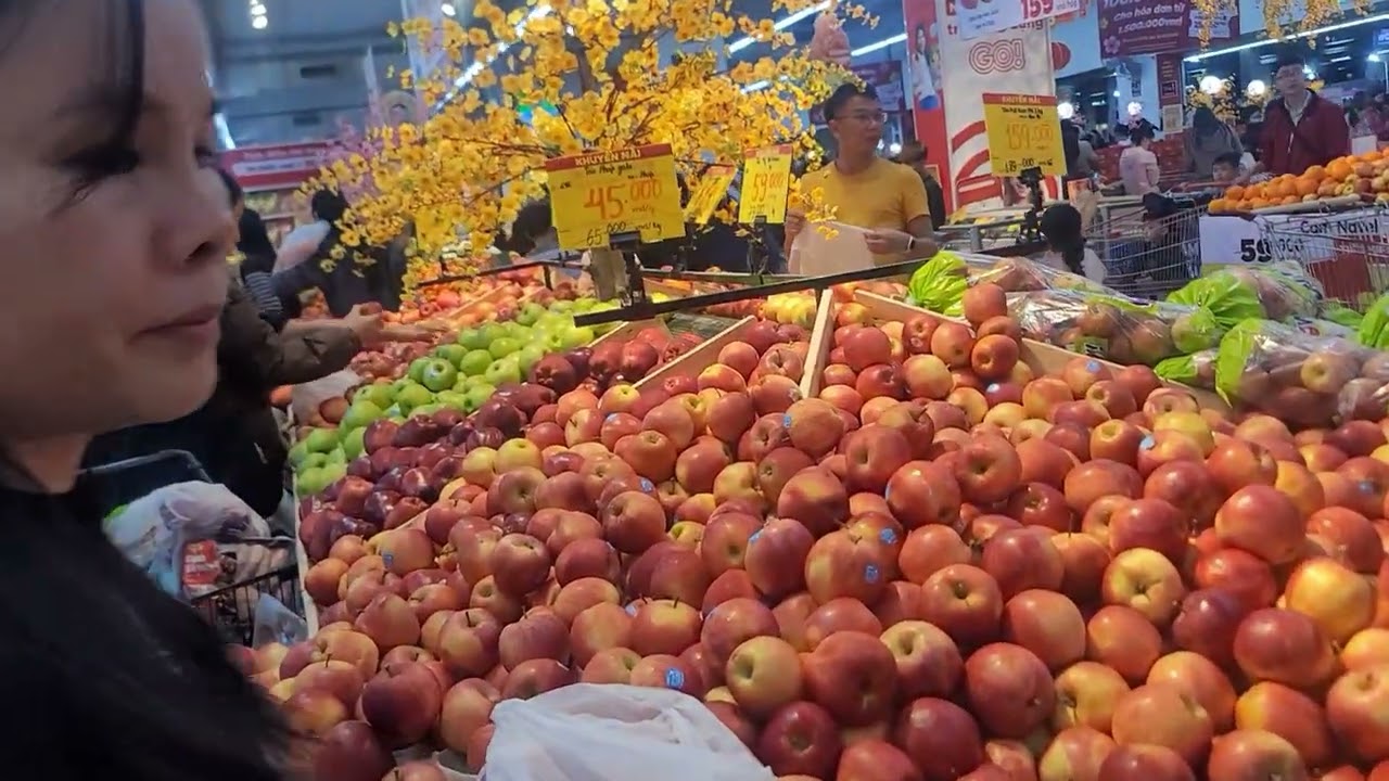 Đi siêu thị sắm Tết - một vòng siêu thị Go