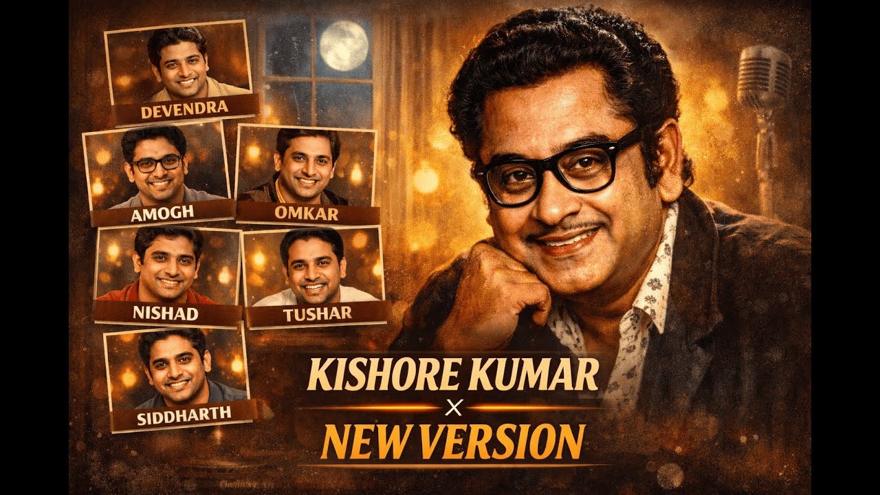 KISHOR KUMAR X NEW VERSION SONG #song #kishorkumar #oldsongs #90shindisongs