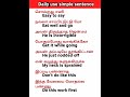 50 Daily English Words & Sentences for Beginners 📚