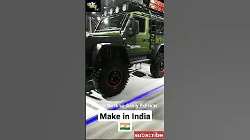 New Force Gurkha Army Edition 4x4 In 2022 Indian Army To Purchase Force Gurkha LSV Shorts Ev360 