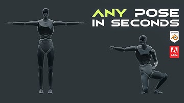 How To Animate A Character with Ease - Mixamo to Blender tutorial