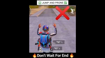 How To Use Jump And Prone 😈 Pubg jump and prone tips 👍 pubg new tips and tricks..