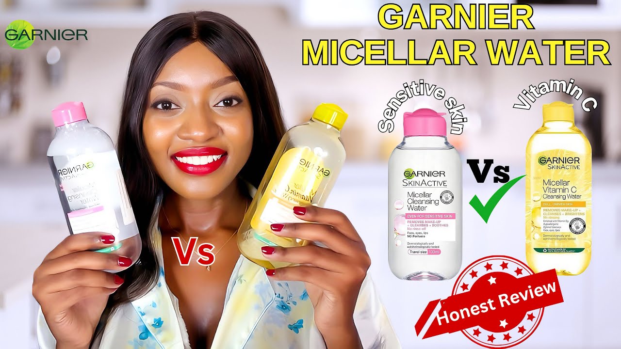 GARNIER MICELLAR WATER REVIEW| Before and After Test - YouTube