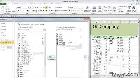 Quick Access toolbar display tips (Excel training video)