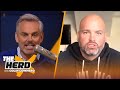 Rams' Andrew Whitworth on blowout win over Patriots, talks Aaron Donald & Cam Akers | NFL | THE HERD